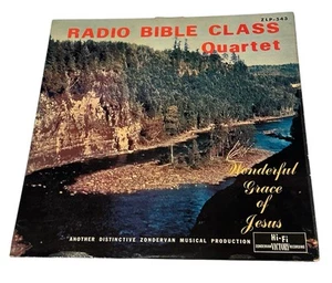 Rare Radio Bible Class Quartet Vinyl Record Wonderful Grace of Jesus Vintage - Picture 1 of 16