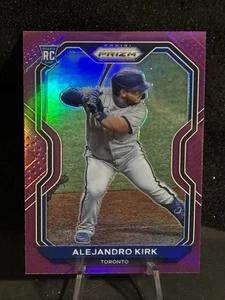 2021 Prizm #169 Tier II Alejandro Kirk Purple Prizm RC Rookie Toronto Blue Jays - Bild 1 von 1
