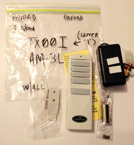 Harbor Breeze Ceiling Fan Remote/Receiver Paired Set A25-TX00I AM-3L Oxford - Picture 1 of 5