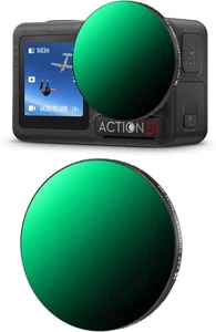 K&F Concept Variable ND32-512 Filter Light Reduction fr DJI Osmo Action 5Pro/4/3 - Picture 1 of 7