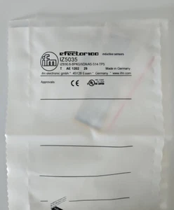 IFM IZ5035 efector100 Inductive Sensor IZB30,8-BPKG/V2A/AS-514-TPS **New** - Picture 1 of 4