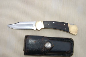 BUCK 112 Folding Knife , Safety Lockback , Made in USA 1974-1980 - Picture 1 of 22