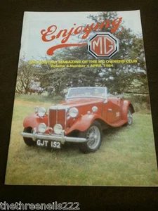 ENJOYING MG - APRIL 1984 VOL 4 # 4 - Bild 1 von 1