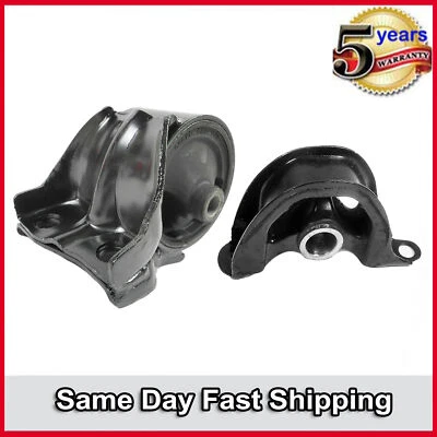 1993 Honda Civic del Sol 1.5L FWD 6534 6520 For 2PCS Engine Motor Mount - Image 1 of 4