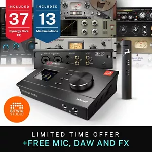 Antelope Audio Zen Go Synergy Core Thunderbolt 3 Bus-Powered Audio Interface - Picture 1 of 10