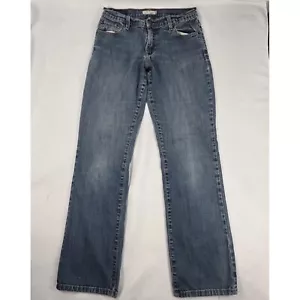 Levi's 550 stivaletto relaxed fit jeans donna blu misto cotone taglia 6 lungo rosso linguetta R - Foto 1 di 11
