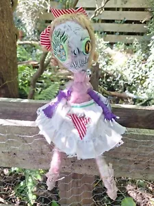 Handmade Halloween Doll, Haunted Doll, Custom Made Doll , Hauntedsoulsartdolls - Picture 1 of 24