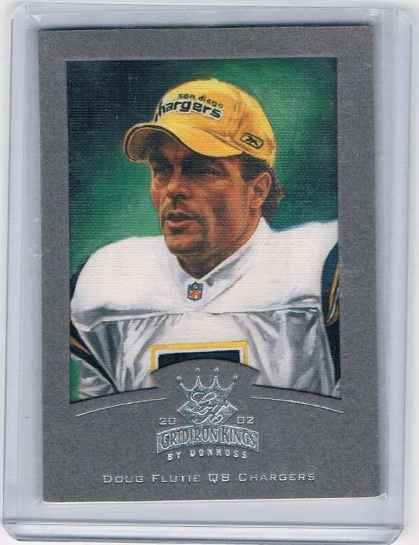 2002 Gridiron Kings Silver #80 Doug Flutie  - Image 1 of 1