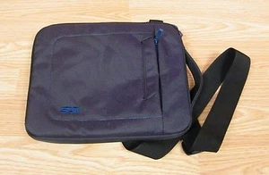 Genuine STM 8 x 10 Padded Dark Grey / Blue Tablet Case With Shoulder Strap *READ - Picture 1 of 6