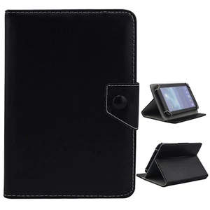 For 7&8&10inch Tablet PC Universal Leather Folding Folio Tablet Case Cover - Picture 1 of 65