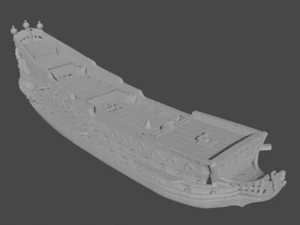 1/700th English First Rate "HMS Prince" (Turner Miniatures) - Picture 1 of 2