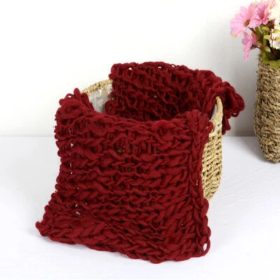 Recién Nacido Estudio Fotografía Accesorios Bebé Niños Manta Cuadrada Fondo Estera Tejida  Foto 1 de 4