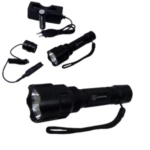 TORCIA SOFTAIR CREE LED 250 LUMEN FULL SET JT-FT250 AIRSOFT TACTICAL FLASHLIGHT - Foto 1 di 1