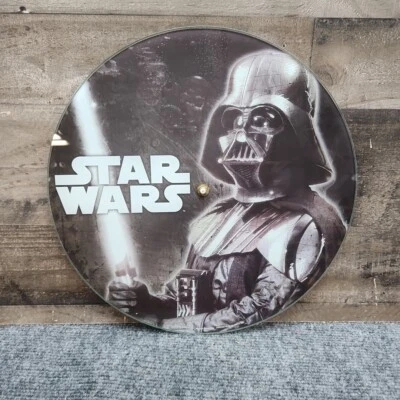STAR WARS Darth Vader Wall Clock 13.5" Authentic Lucas film Man Cave Décor - Image 1 of 4