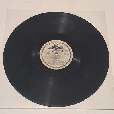 1957 indonesia 78rpm shellac lokananta record A1-001 ratna j rudy sunarto - Image 1 of 4