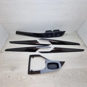BMW E84 X1 XDRIVE INTERIOR DARK BROWN METALLIC DASH/DOOR TRIM SET 2991389. - Picture 1 of 11