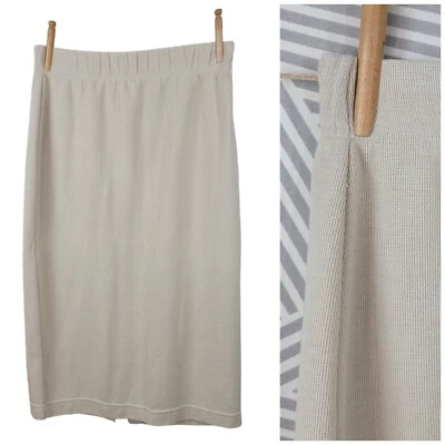 Sudadera Falda Vintage Express Elástica Talla Grande Larga Abertura Pull On Tostado Informal Foto 1 de 4