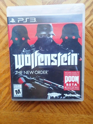 Wolfenstein The New Order (Sony Playstation 3) Complete, tested - Image 1 of 3