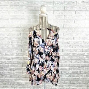 Mameluco Entro multicolor floral con volantes talla pequeña - Imagen 1 de 8