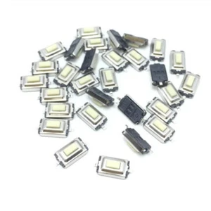 x10 PCS SMD WHITE MICRO SWITCH 3X6X2.5mm Tactile Push Button Switch Tact DIY PCB - Picture 1 of 3