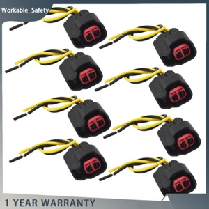 8pcs EV6 EV14 USCAR Fuel Injector Connector Pigtail Wire For Dodge LS2 LS3 Ford - Picture 1 of 10