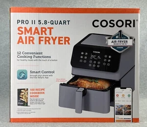 COSORI Pro Air Fryer Smart Gen 2 Smart 5.8QT 12-In-1 Bluetooth Works With Alexa - Picture 1 of 6