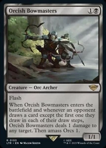 MTG Orcish Bowmasters (103/511) The Lord of the Rings Tales of Middle-earth NM - Picture 1 of 1