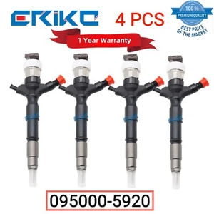 Inyector de combustible 4 piezas 23670-09070 095000-5920 23670-0L020 para Toyota Hilux Hiace - Imagen 1 de 7