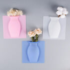Traceless Wall Vase Magic Rubber Silicone Sticky Vase Wall Hang Flowers Pot Bh