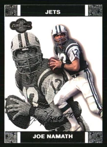 Joe Namath 2007 Topps Co-Signers #41 Football Card - Picture 1 of 2