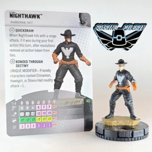 DC Heroclix NIGHTHAWK - 039 - RARE Masters of Time Set #39 - Picture 1 of 2