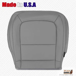 2015 - 2022 Chevy Colorado Work Truck Base Driver Bottom Vinyl Seat Cover Gray - Picture 1 of 9