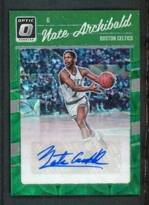 2023-24 NATE ARCHIBALD AUTO PANINI DONRUSS OPTIC CHOICE GREEN AUTOGRAPHS - Picture 1 of 2