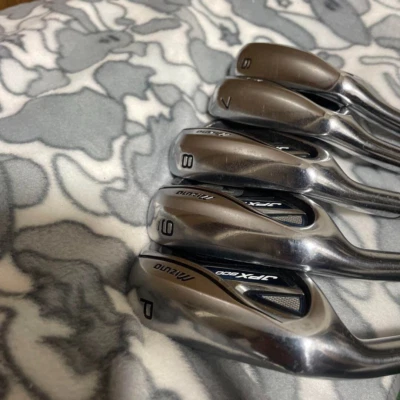 Lefty Mizuno JPX 800 ATTAS Golf Clubs Irons LH Iron 7S - Flex 6-9 Pw 5pcs - Image 1 of 4