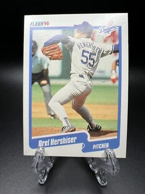 1990 Fleer - Orel Hershiser #399 Dodgers - Image 1 of 2