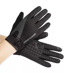 Workout Gloves Full Palm Protection & Extra Grip Gym Fitness Exercise Blk Medium - Picture 1 of 7