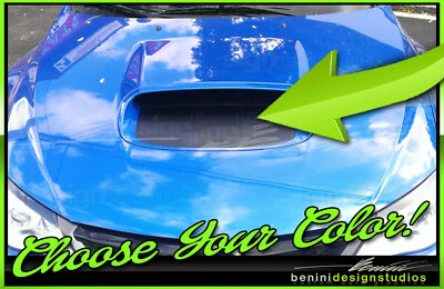 Hood Scoop Blackout 4 - Se adapta a 2015 2016 2017 2018 Subaru WRX STI Foto 1 de 2
