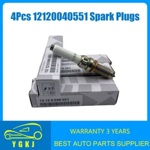 4Pcs Genuine 12120040551 Platinum Spark Plugs For BMW Mini Cooper 430i 530i 2.0l - Picture 1 of 11