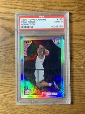 Paul Pierce 1998-99 Topps Chrome Refractor #135 Rookie RC PSA 9 *SSP Ultra Rare*