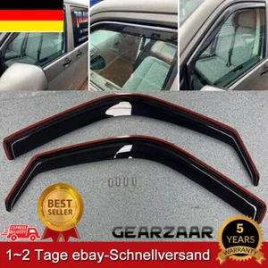 Windabweiser Regenabweiser Windschutz Schwarz Smoke für VW Bus T5 T6 Bj. 2003-21 - Bild 1 von 23