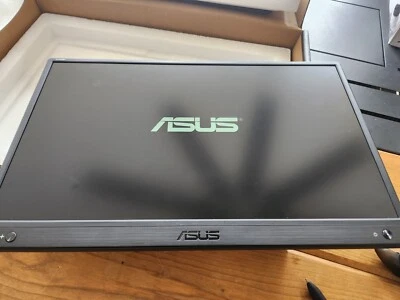 Asus MB169B+ Black Ultra Slim Full HD 1080P 15.6 Inch Widescreen USB Monitor LED - Image 1 of 2