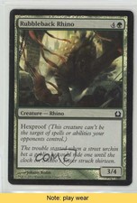 2012 Magic: The Gathering - Return to Ravnica Foil Rubbleback Rhino READ n5i