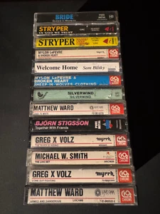 You Pick Christian Rock/Metal Cassettes Myrrh Records - Picture 1 of 14