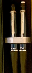 Paper Mate PhD Pen and Pencil set MIdnight Blue and Chrome - New, boxed - Picture 1 of 6