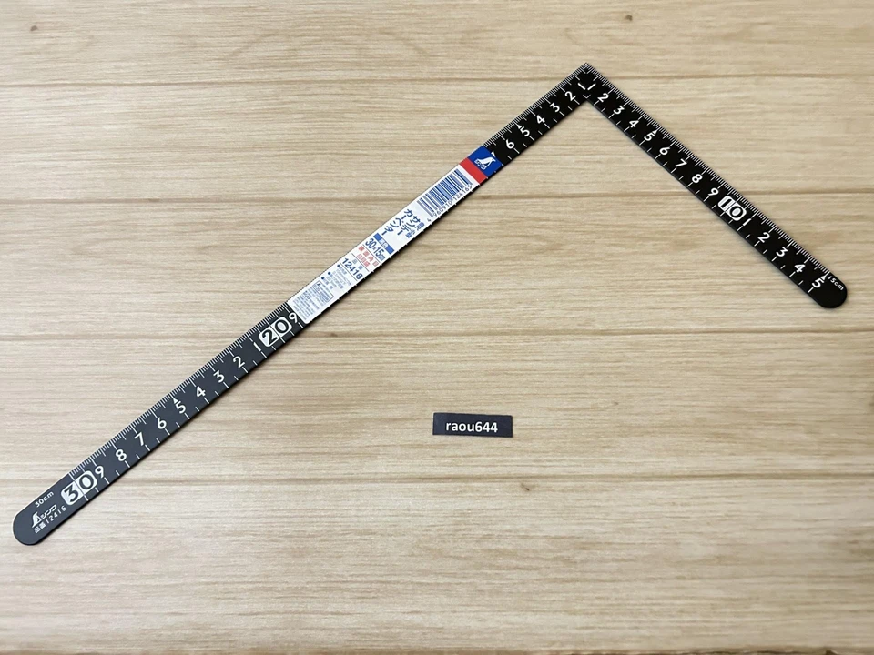 Shinwa Japan Carpenter Square Ruler 12416 15cm × 30cm