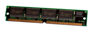 8 MB FPM-RAM 72-pin 2Mx32 non-Parity PS/2 Simm 60 ns Chips: 4x LGS GM71C17800BJ6 - Photo 1/2