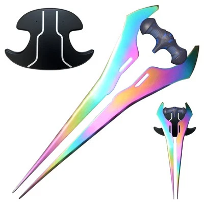 26.7in Halo Energy Sword/Lightsaber Lightning Stripe Metal Cosplay Collection A - Image 1 of 4