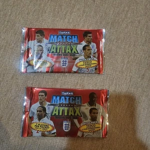 2 Sealed Packs Of Topps Match Attax Tesco Unopened 2007 World Cup Legends - Picture 1 of 2