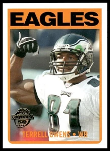 2005 Topps #TB17 Terrell Owens Throwbacks Philadelphia Eagles NM+ - Picture 1 of 2