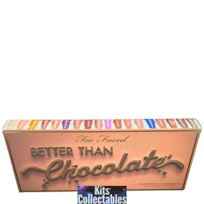 Too Faced Better Than Chocolate Cocoa-Infused Eye Shadow Palette NEW IN BOX - Image 1 of 4